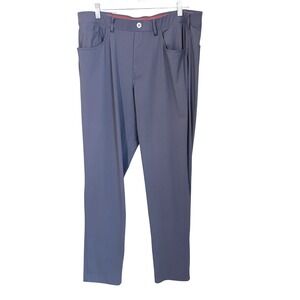 Redvanly Kent Golf Pants Blue Performance Stretch Trousers Mens XL